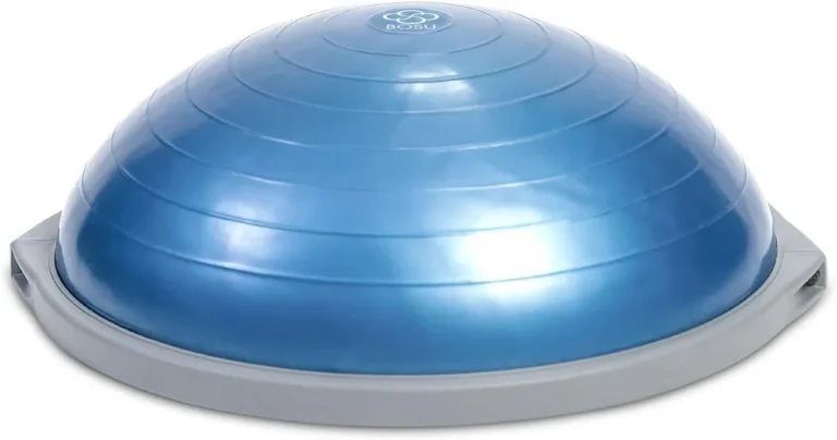 BOSU Pro azul para ejercicios de equilibrio y entrenamiento funcional
