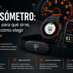 Pulsómetro, reloj deportivo y smartwatch para registrar la frecuencia cardiaca durante el entrenamiento
