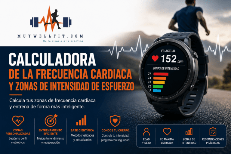 portada del post de muywellfit.com sobre la calculadora de la frecuencia cardiaca